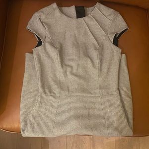 Fitted gingham dress